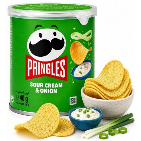 PRINGLES SOUR CREAM AND ONION CHIPS (40 G)