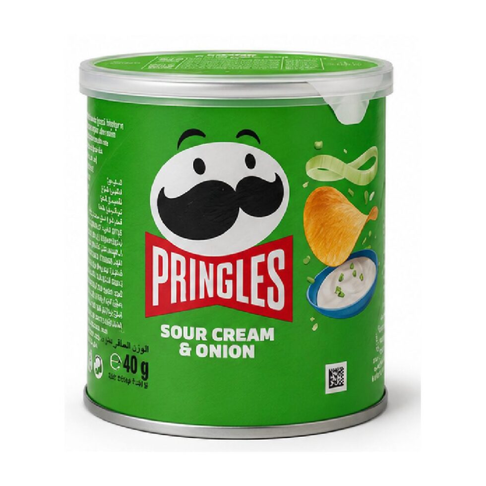 PRINGLES SOUR CREAM AND ONION CHIPS (40 G)