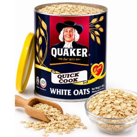 QUAKER WHITE OATS QUICK COOK (400 G)