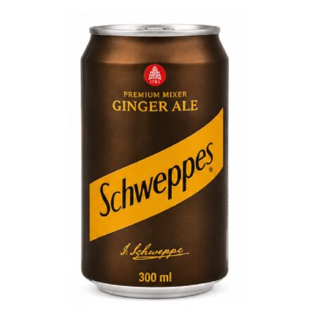 SCHWEPPES GINGER ALE ALE DRINK CAN (300 ml)