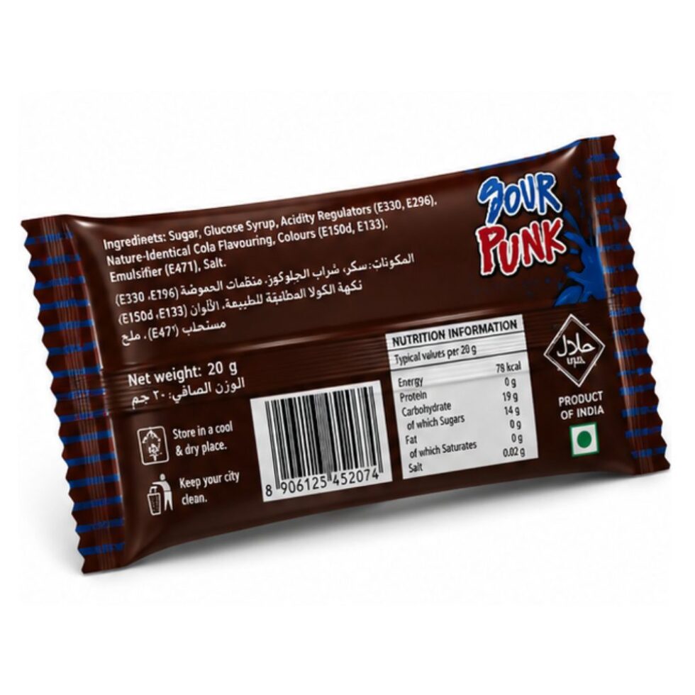 Sour Punk Candy Cola 20gm - Buy Online at Fresh & More Karachi