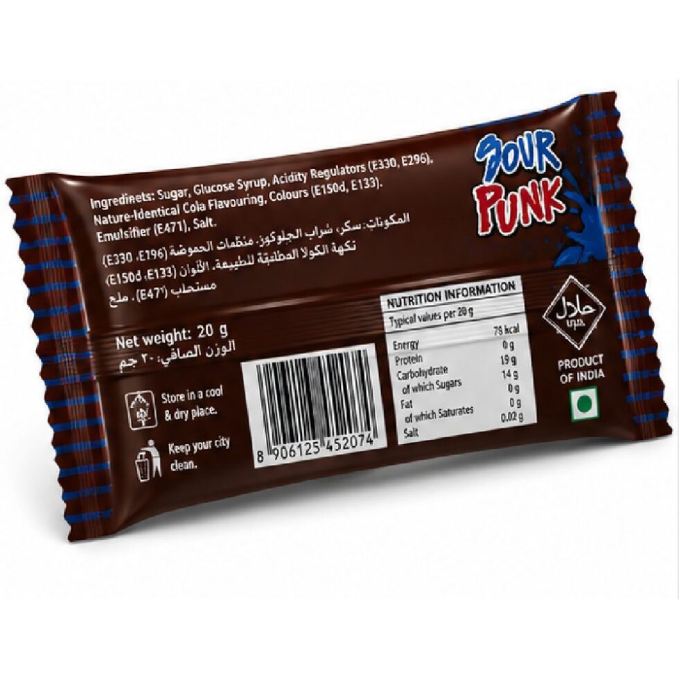 Sour Punk Candy Cola 20gm - Buy Online at Fresh & More Karachi