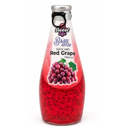 SWEET LIFE BASIL SEED DRINK RED GRAPE FLAVOR (290ml)