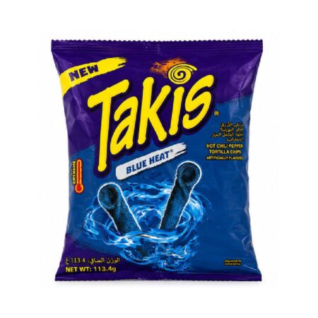 TAKIS BLUE HEAT ROLLED TORTILLA CHIPS (113.4 G)