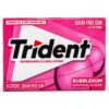 TRIDENT BUBBLEGUM SUGAR FREE 14 STICK