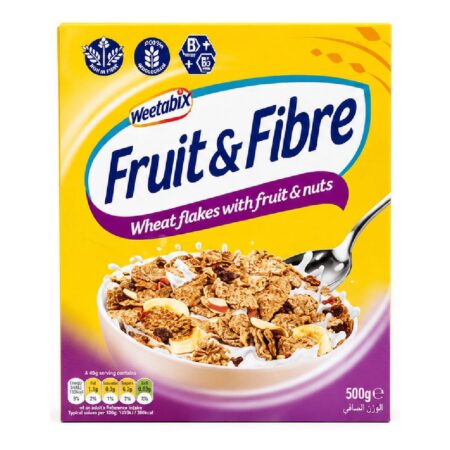 WEETABIX FRUIT AND FIBRE CEREAL (500 G)
