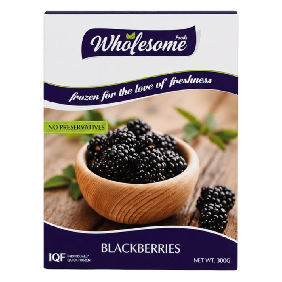 WHOLESOME FOODS FROZEN BLACKBERRIES (300 G)