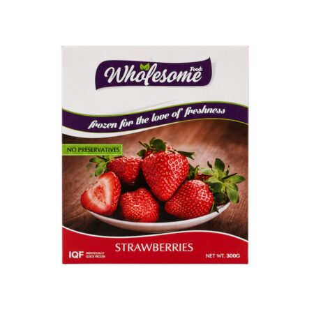 WHOLESOME FOODS FROZEN STRAWBERRIES (300 G)