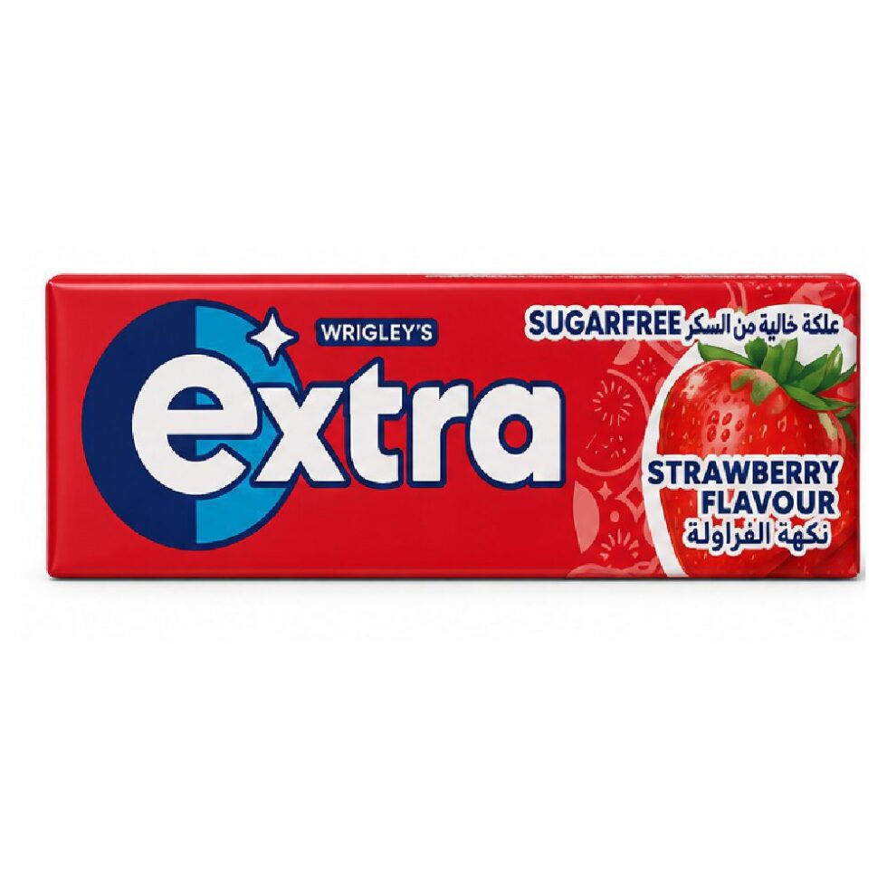 WRIGLEYS EXTRA STRABERRY (10STICKS)