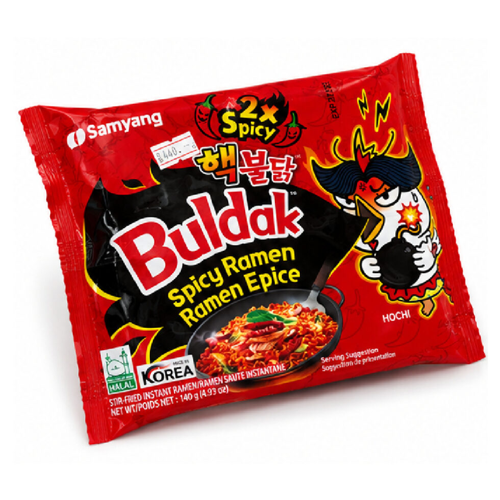 Buldak Noodles 2x Spicy Ramen 140gm
