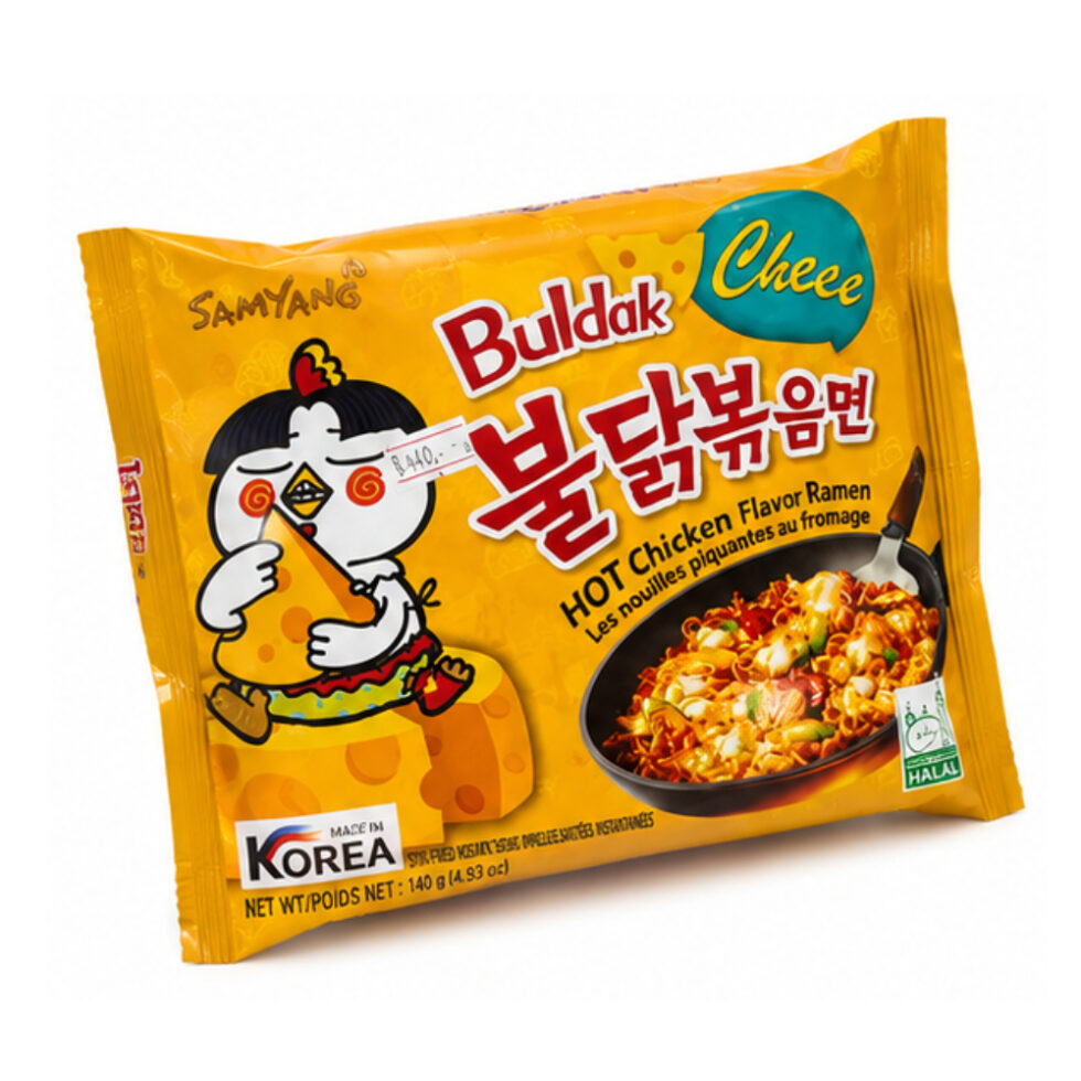 Buldak Noodles Hot Chicken Cheese 140gm