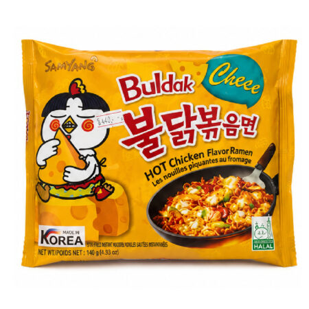 Buldak Noodles Hot Chicken Cheese 140gm