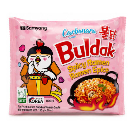 Buldak Noodles Pink Spicy Ramen 130gm