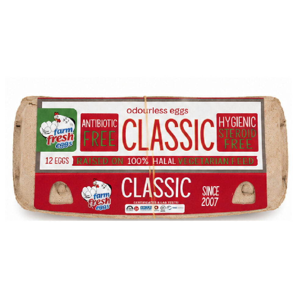 Farm Fresh Eggs Classic 12s