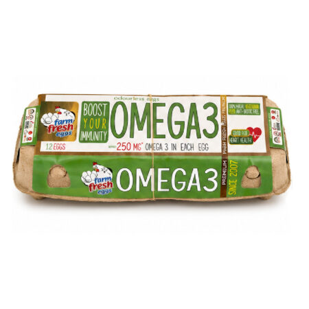Farm Fresh Eggs Omega 3 12s