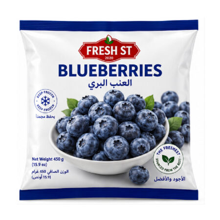 Fresh ST Blueberries 450g Pouch - Buy Online at Fresh & More Karachi