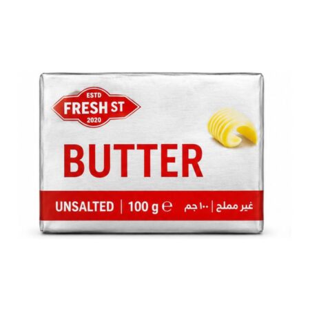 Fresh ST Butter Unsalted 100g