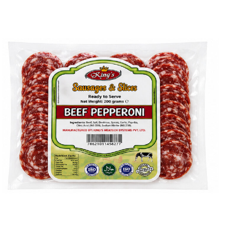King Beef Pepperoni 200g