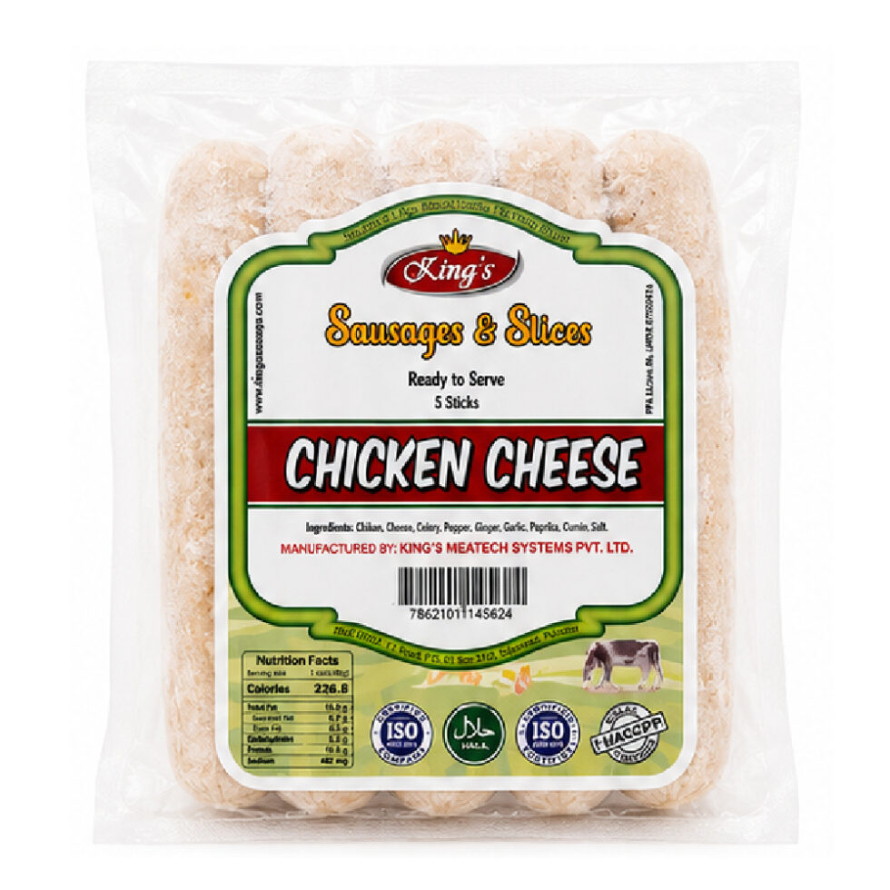 King Sausages Chicken Cheese 5 Stick