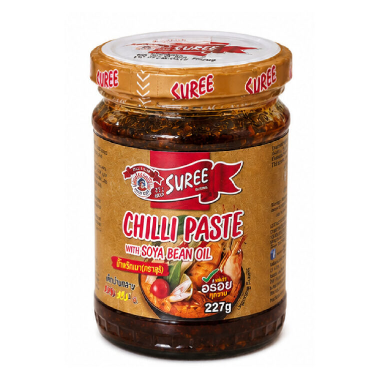 Enjoy the bold and spicy taste of Suree Chilli Paste 227g, perfect for adding heat and flavor to your favorite dishes.