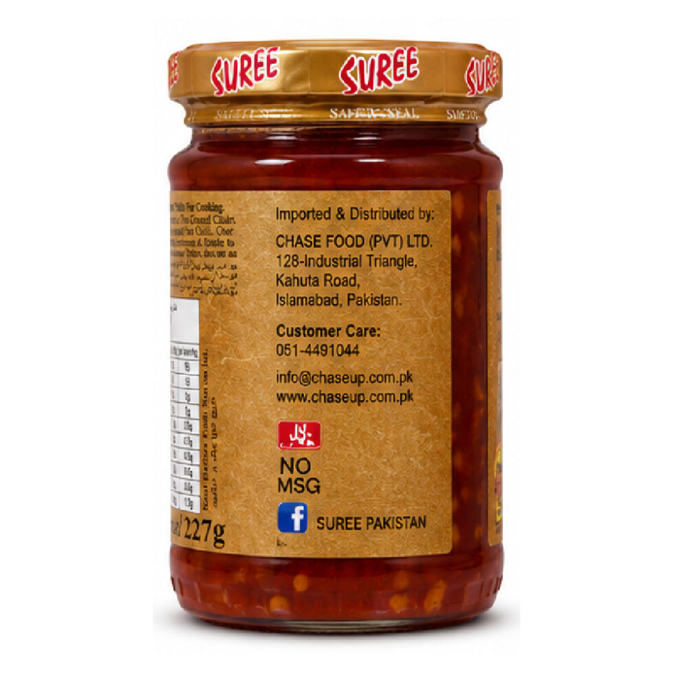 Suree Sambal Oelek 227g - Buy Online at Fresh & More Karachi