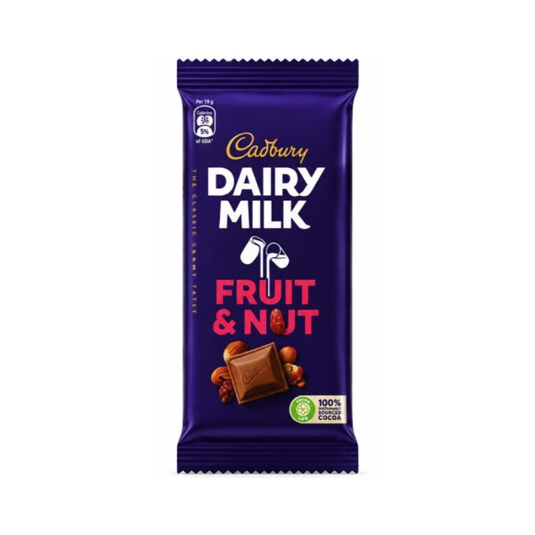 Cadbury Dairy Milk Chocolate Fruit & Nut 38g