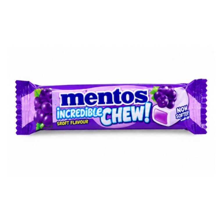 Mentos Chew Grape Flavour 24.5g