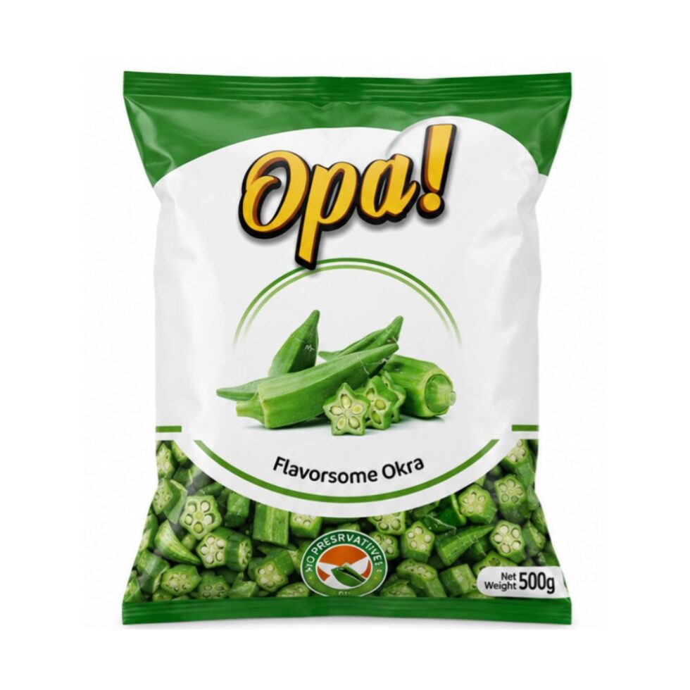 Opa Okra Diced 500g
