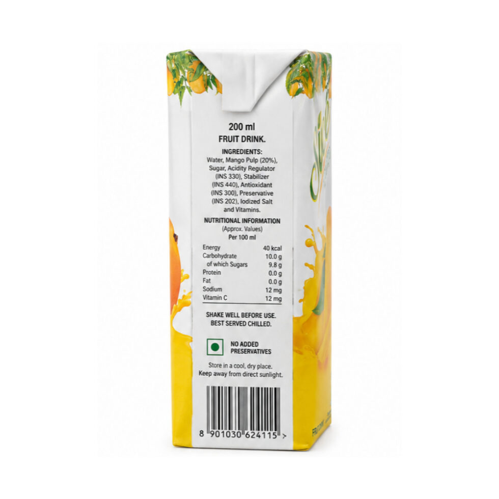 Slice Juice Mango 200ml