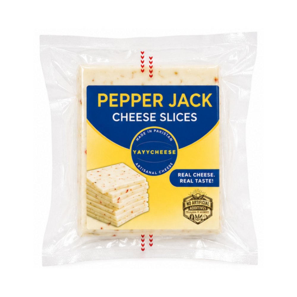 Yayy Cheese Pepper Jack Slice 125g