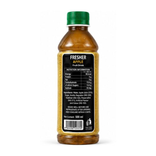 Fresher Juice Apple 500ml - Buy Online at Fresh & More Karachi