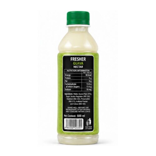 Fresher Juice Guava 500ml - Buy Online at Fresh & More Karachi