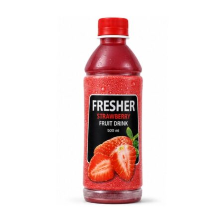 Fresher Juice Strawberry 500ml - Buy Online at Fresh & More Karachi