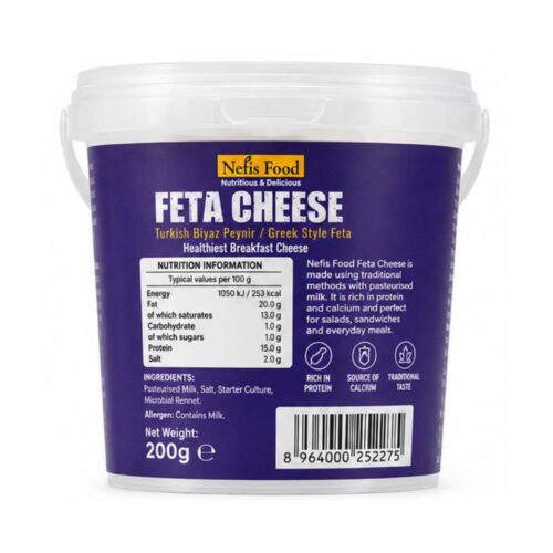Nefis Food Feta Cheese 200g