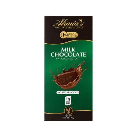 Ahmias Sugar Free Milk Chocolate 75g