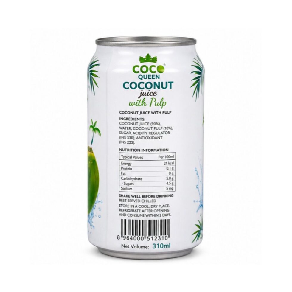 Coco Queen Coconut Juice 310ml