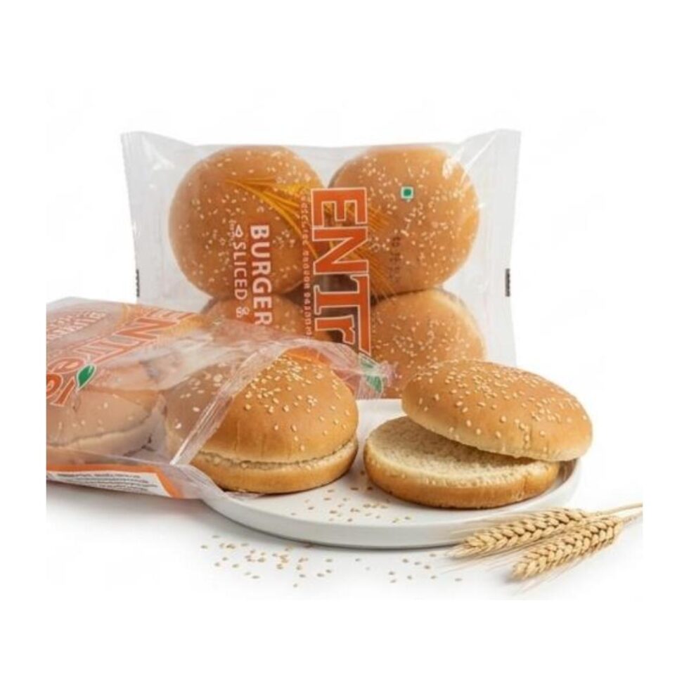 Entree Burger Bun 4Pcs