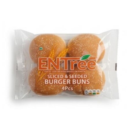 Entree Burger Bun 4Pcs