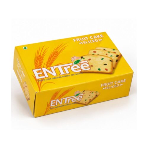 Entree Fruit Cake Slice