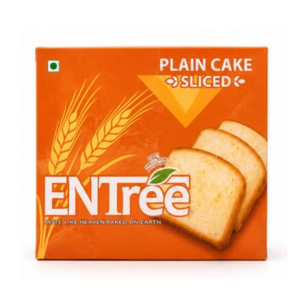 Entree Plain Cake Slice