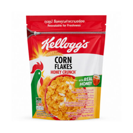 Kelloggs Cereal Corn Flakes Honey Nut 50g Pouch