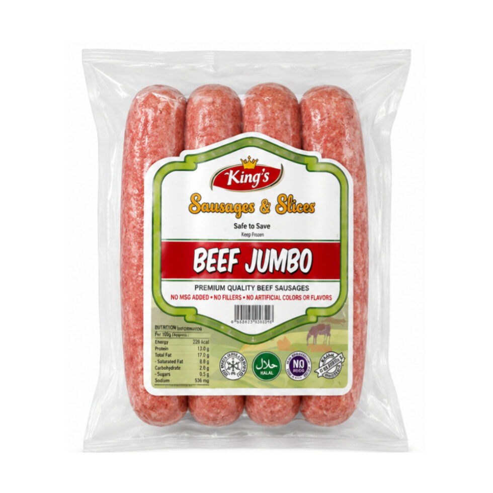 King Sausages Beef Jumbo