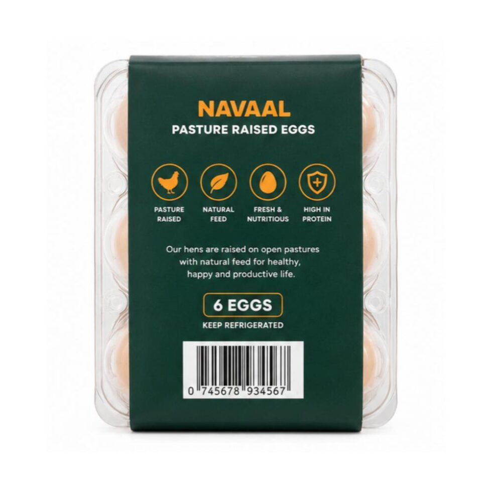 Navaal Pasture Raised Eggs 6s