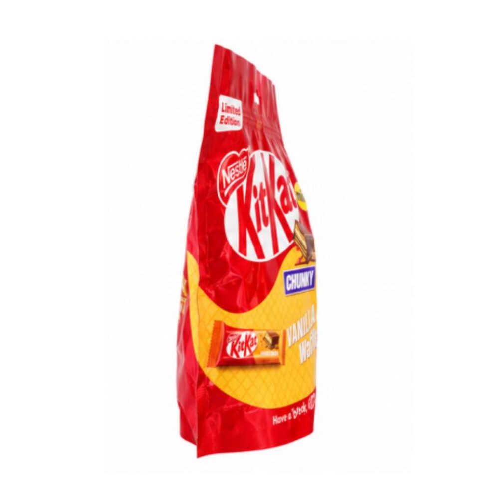 Nestle Kit Kat Chunky Vanilla Waffle Pouch 195.8g