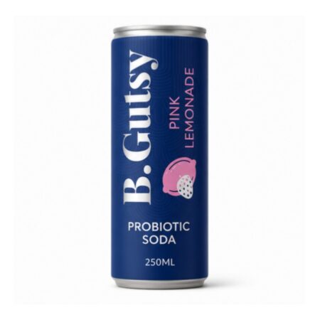B.Gutsy Probiotic Soda Pink Lemonade 250ml - Buy Online at Fresh & More Karachi
