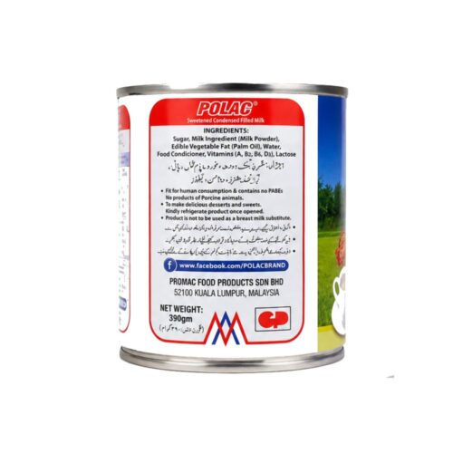 Polac Sweetend Condensed Milk 390g