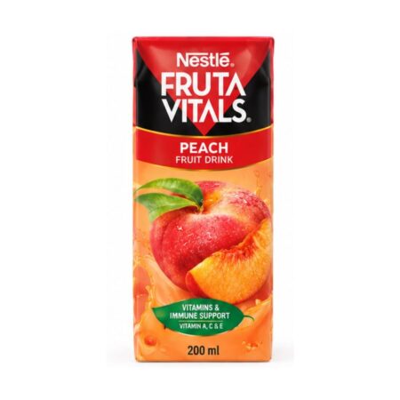 Nestle Fruita Vital Juice Peach 200ml - Buy Online at Fresh & More Karachi