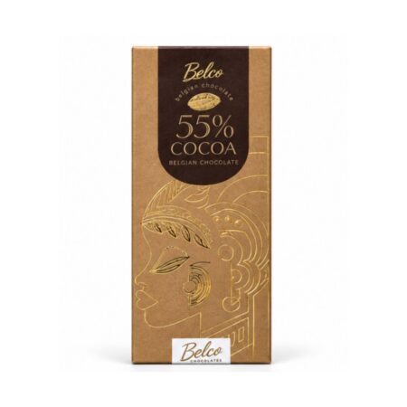 Belco Chocolate 55% Cocoa Bar 40g