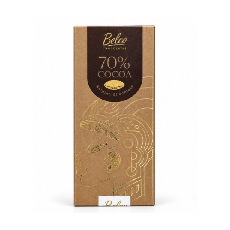 Belco Chocolate 70% Cocoa Bar 40g