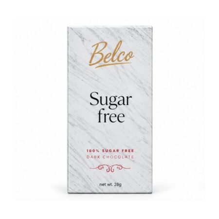 Belco Chocolate Sugar Free Dark Bar 28g